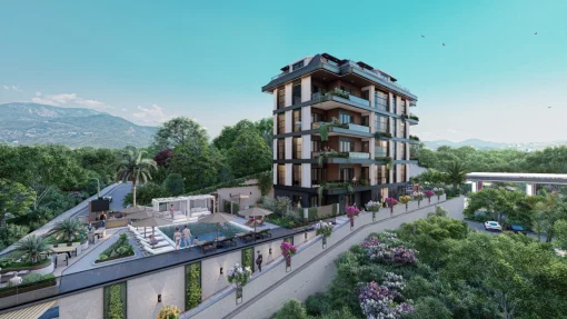 Apartment in Kestel, Mediterranean Region