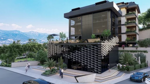 Commercial premises in a prestigious part of the city, Kestel, Turkey