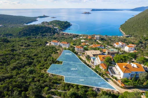 Plots for sale as a single block or separately, Herceg Novi Municipality, Montenegro