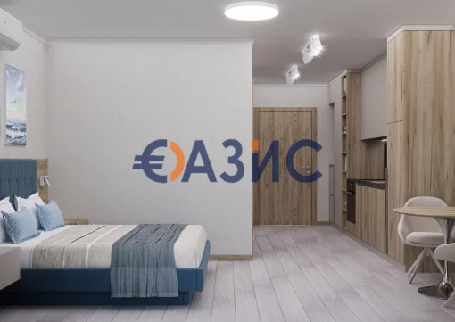 Studio in a new complex on Sunny Beach, Bulgaria, 37.64 sq.m