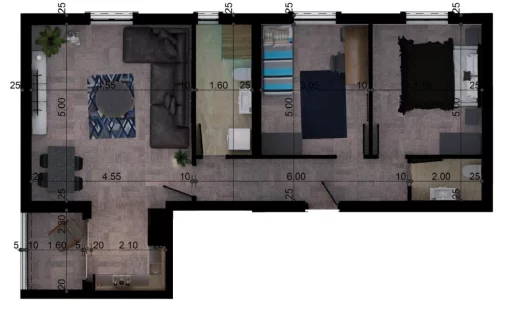 Apartment in Topolica, Bar Municipality