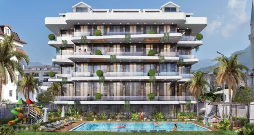 Apartment in Kestel, Mediterranean Region