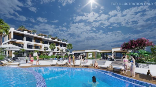 Apartment in Esentepe (Agios Amvrosios), Girne (Kyrenia) District