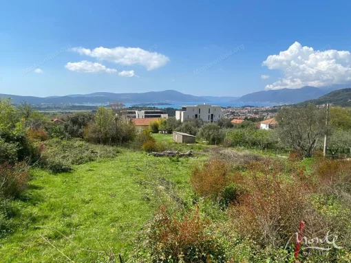 The best plot in Tivat with magnificent sea views, Kavac, Montenegro