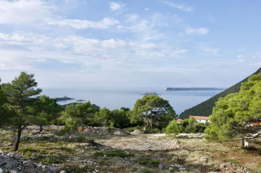 Unique, urbanized plot in Janica, Lustica, Lustica Peninsula, Montenegro