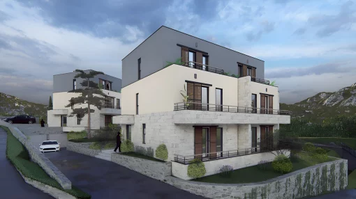 Apartment in Donji Orahovac, Kotor Municipality