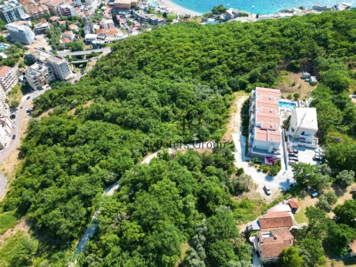 Exclusive land plot with sea views and overlooking the island of Sveti Stefan!, Przno, Montenegro