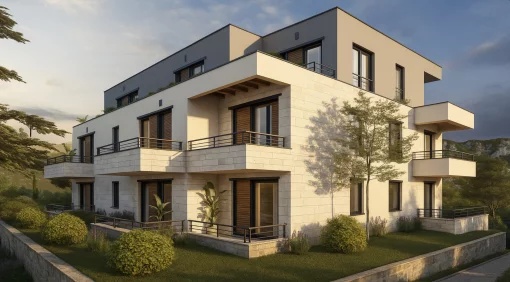 Apartment in Donji Orahovac, Kotor Municipality