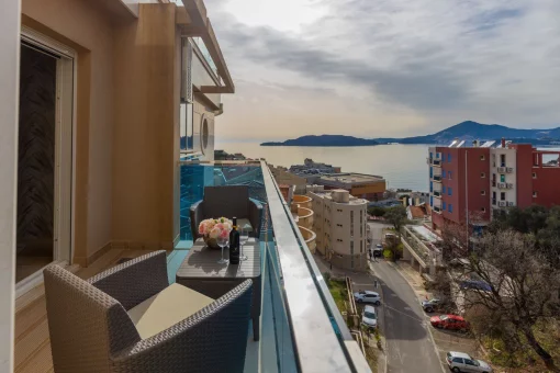 Penthouse in Przno, Budva Municipality