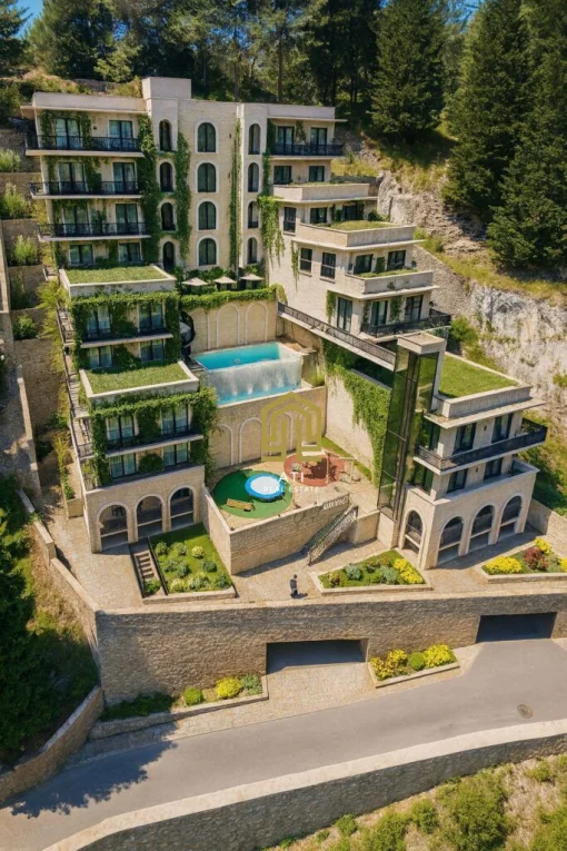 Apartment in Bratkov Laz, Budva Municipality