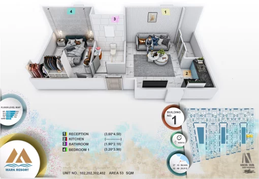 Apartment in Mubarak Housing 8, Hurghada
