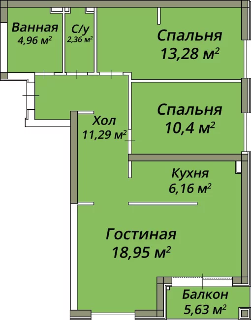 Apartment in Budva, Budva Municipality