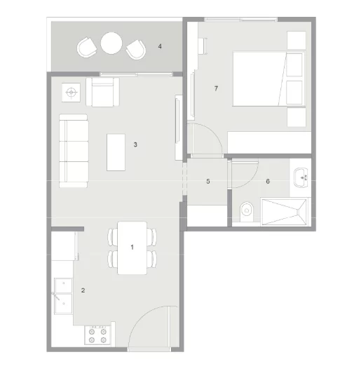 Apartment in Magawish District, Hurghada