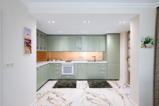 Two-bedroom luxury apartment, first rental