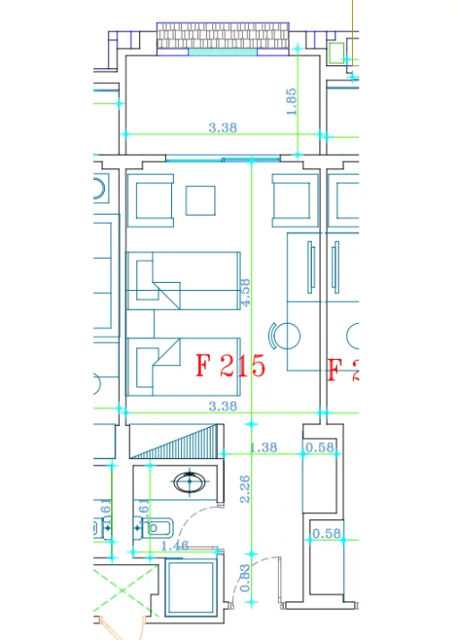 Studio apartment in Al Saqalah, Hurghada