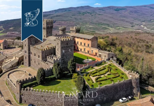 Castle in Viterbo, Lazio