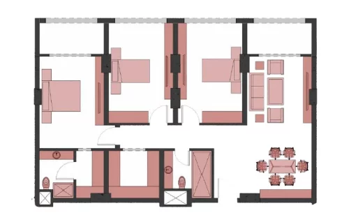 Apartment in ´Hadaba, Hurghada