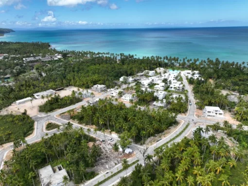 Oceanfront land on the beautiful Coson Beach, Las Terrenas, Dominican Republic