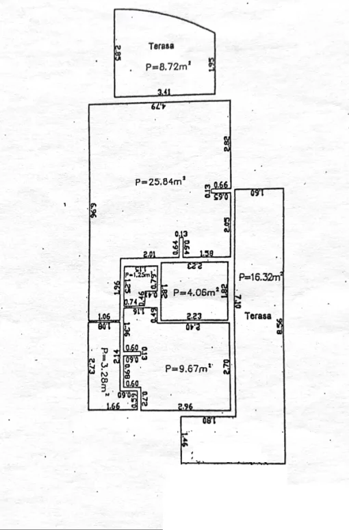 Apartment in Przno, Budva Municipality