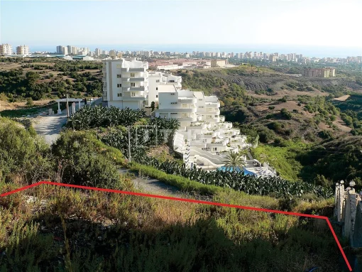 Sea-View Land Suitable for Villa in Mahmutlar Alanya, Turkey