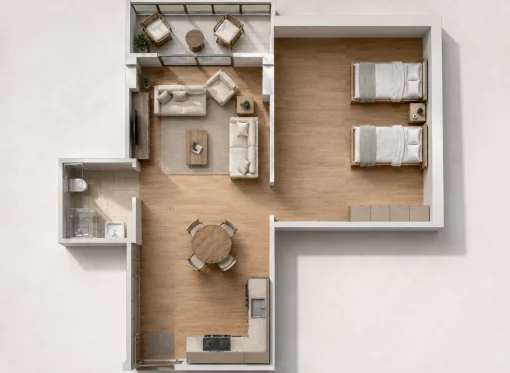 Apartment in Touristic Villages, Hurghada