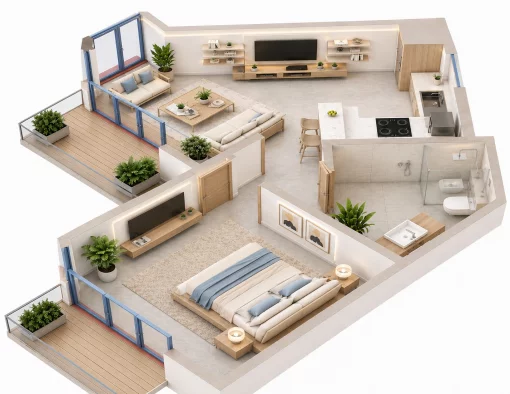 Apartment in Touristic Villages, Hurghada