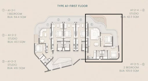 Apartment in Sheraton Miramar, El Gouna