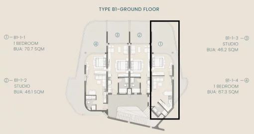 Apartment in Sheraton Miramar, El Gouna