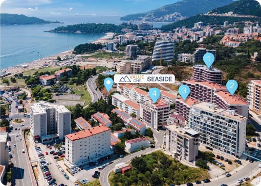 Apartment in Becici, Budva Municipality