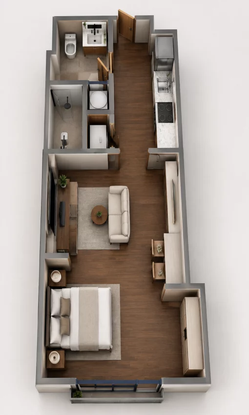 Apartment in Mubarak Housing 8, Hurghada