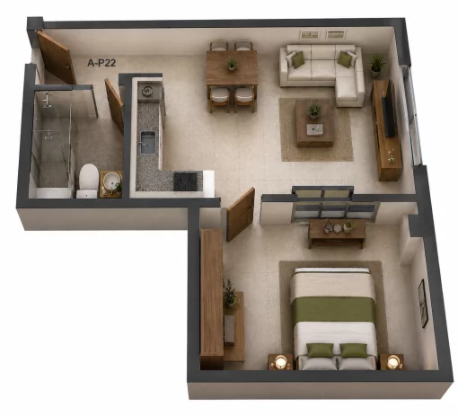 Apartment in Magawish District, Hurghada
