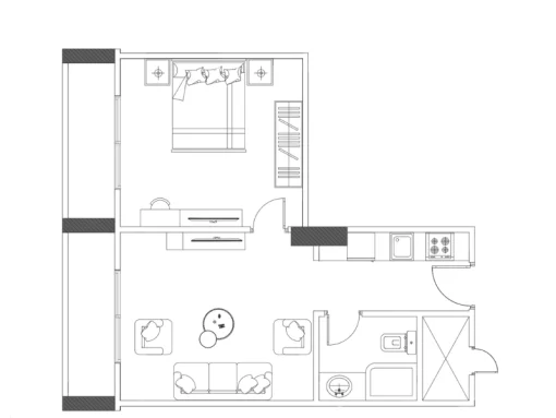 Apartment in Mubarak 7, Hurghada
