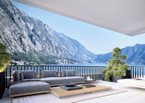 Penthouse in Donji Orahovac, Kotor Municipality