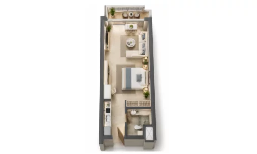 Apartment in Sahl Hasheesh