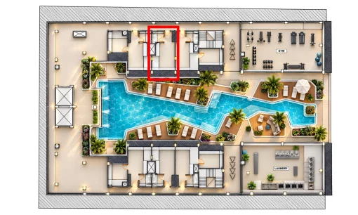 Apartment in Mubarak Housing 8, Hurghada