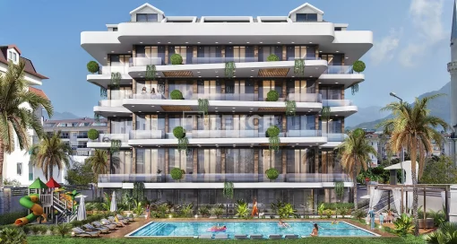 Penthouse in Kestel, Mediterranean Region