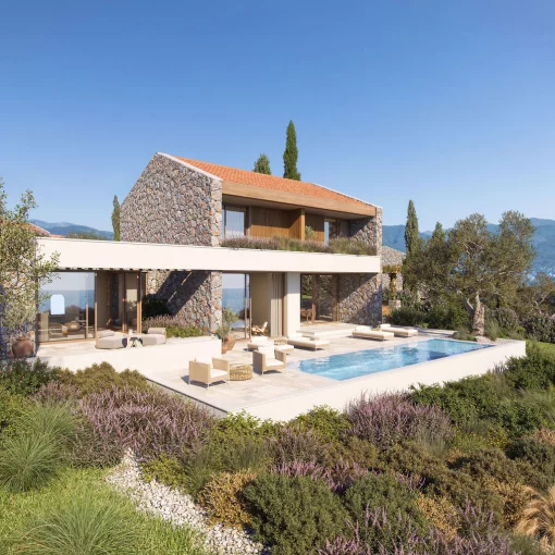 Golf Villa with Beautiful Seaview on the Coast of Montenegro , Radovici