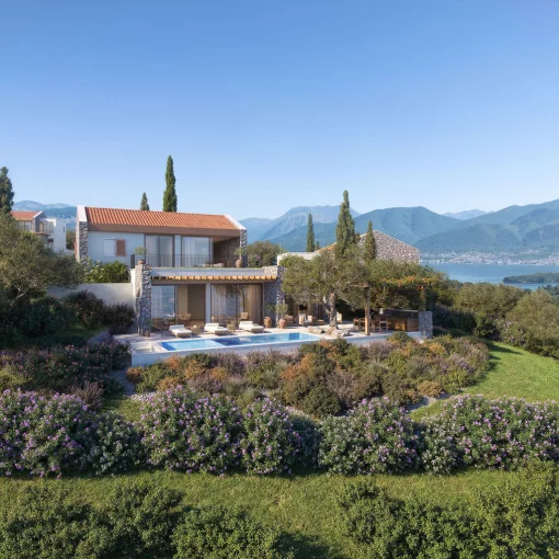 Golf Villa with Spectacular Seaview on Montenegro Coast, Radovici